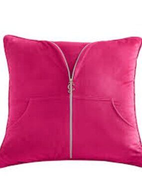 Juicy Couture Bubblegum pink Pillow